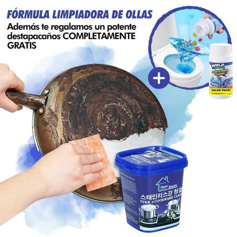 Brilla & Destapa™ – Tu cocina limpia y sin obstrucciones, en minutos.