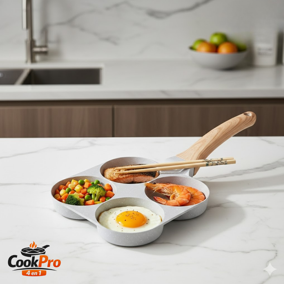CoookPro 4 en 1™ I Cocina más rápido y sin complicaciones