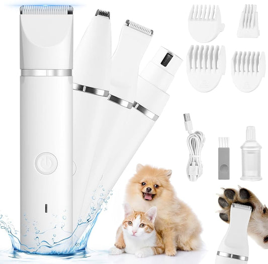 Pet HairStyler Cortapelos Inalámbrica para perros y gatos: bajo nivel de Ruido 🐶🐾🐩