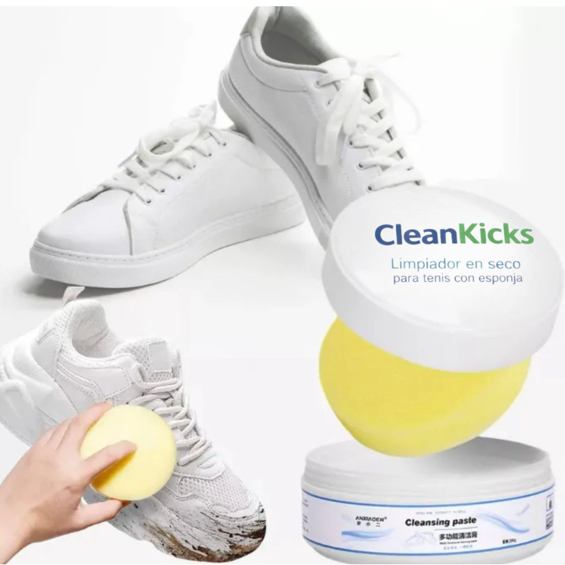 CleanKicks® (3x1) – De tenis sucios a como nuevos en segundos | Llévate 3 pagando solo 1