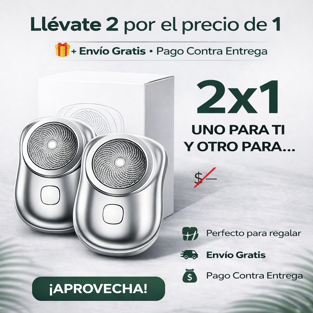 ProBarber - Mini Afeitadora Profesional - Compra 1 y Llévate 2 🎁