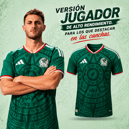 Jersey Local México 2026 Copa del Mundo | Versión Jugador Premium