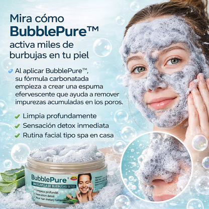 BubblePure™ – Mascarilla de Burbujas Detox