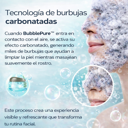 BubblePure™ – Mascarilla de Burbujas Detox