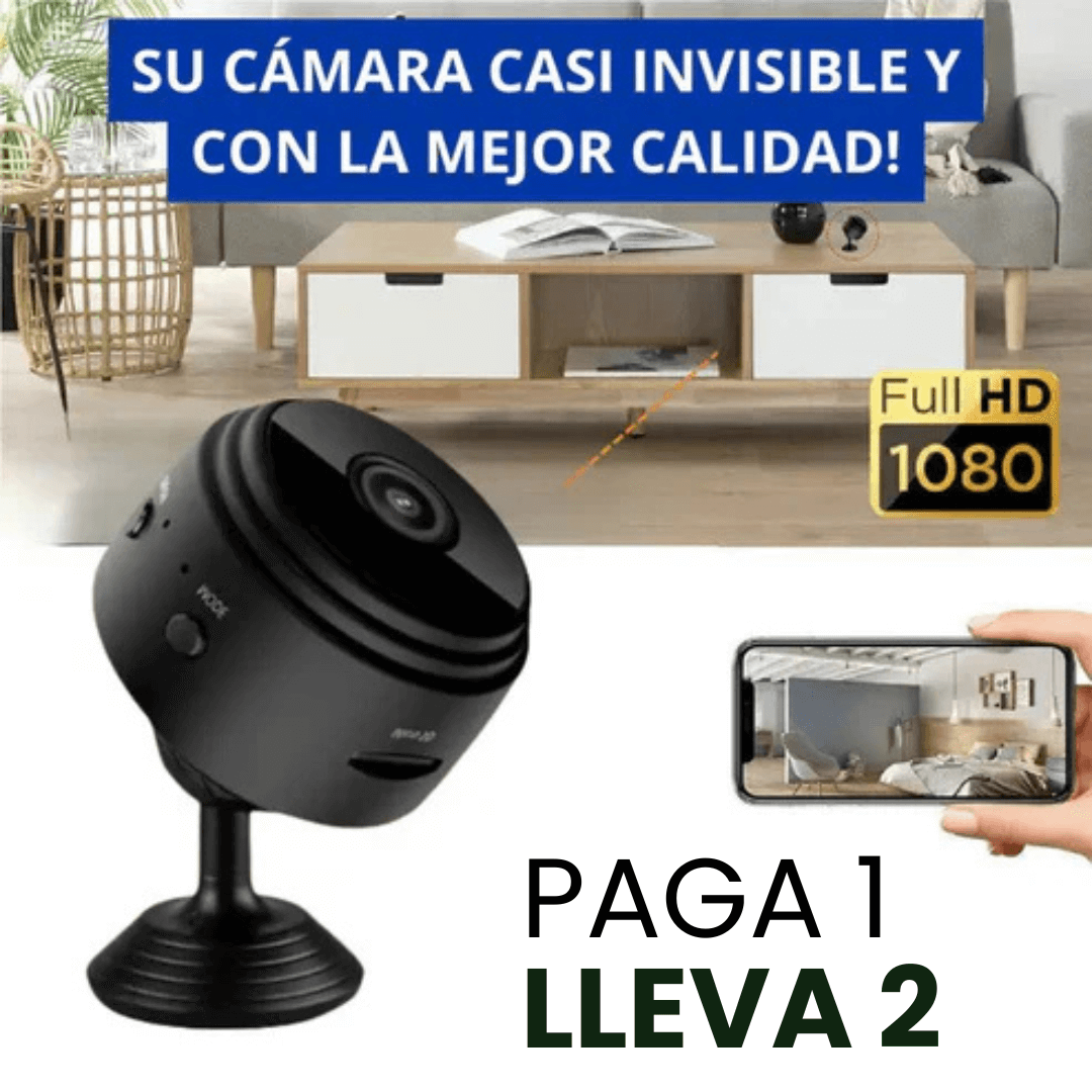 PROMOCION 2X1 - Mini Cámara Ip Wifi Espia 1080p