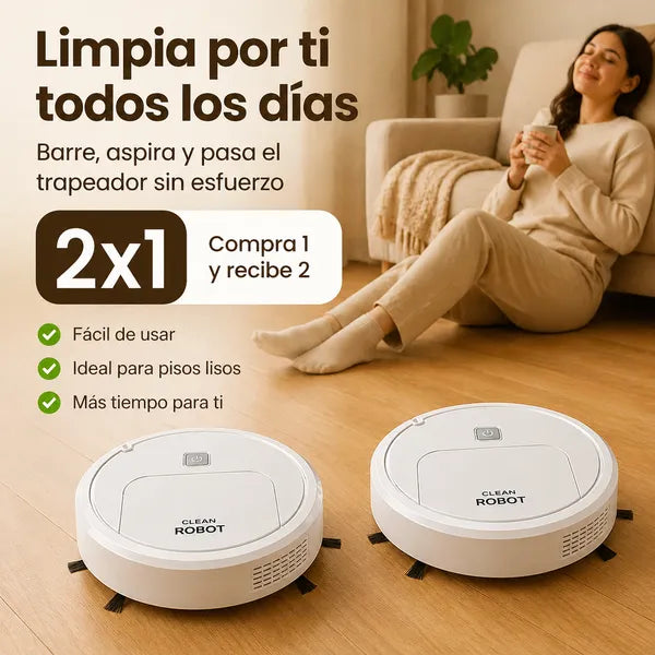 2x Aspiradora Robot - Duo Clean™
